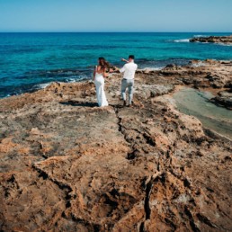 sesja ślubna na greckiej wyspie Krecie