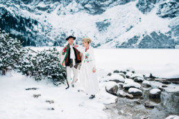 zimowa sesja ślubna w tatrach