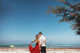 sesja ślubna na Zanzibarze
