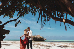 sesja ślubna na Zanzibarze