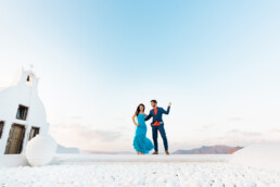 sesja ślubna na Santorini